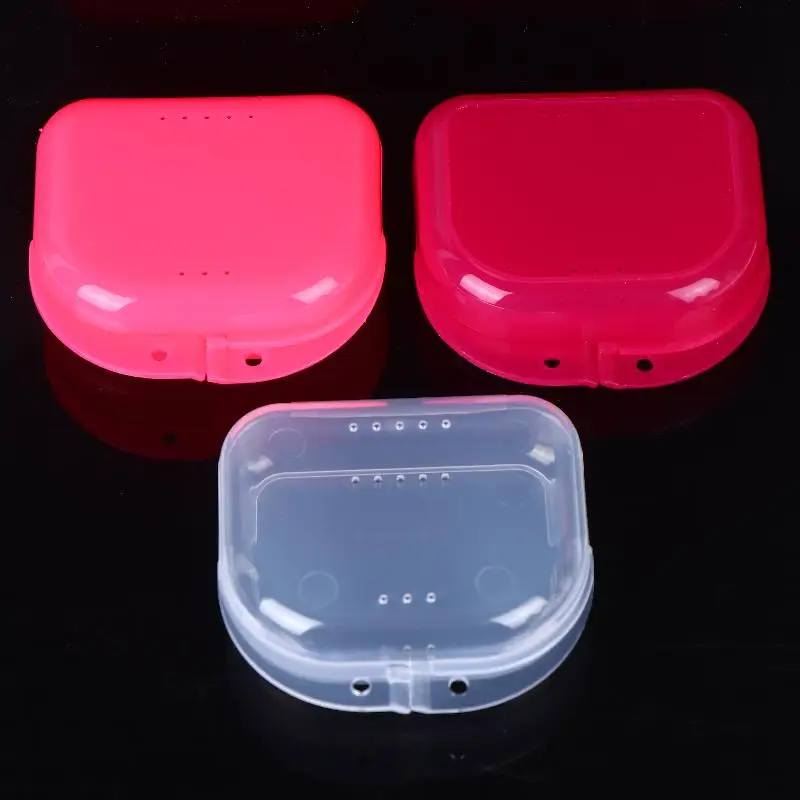 

❀❀❀Plastic Denture Storage Box Oral Hygiene Supplies Tray