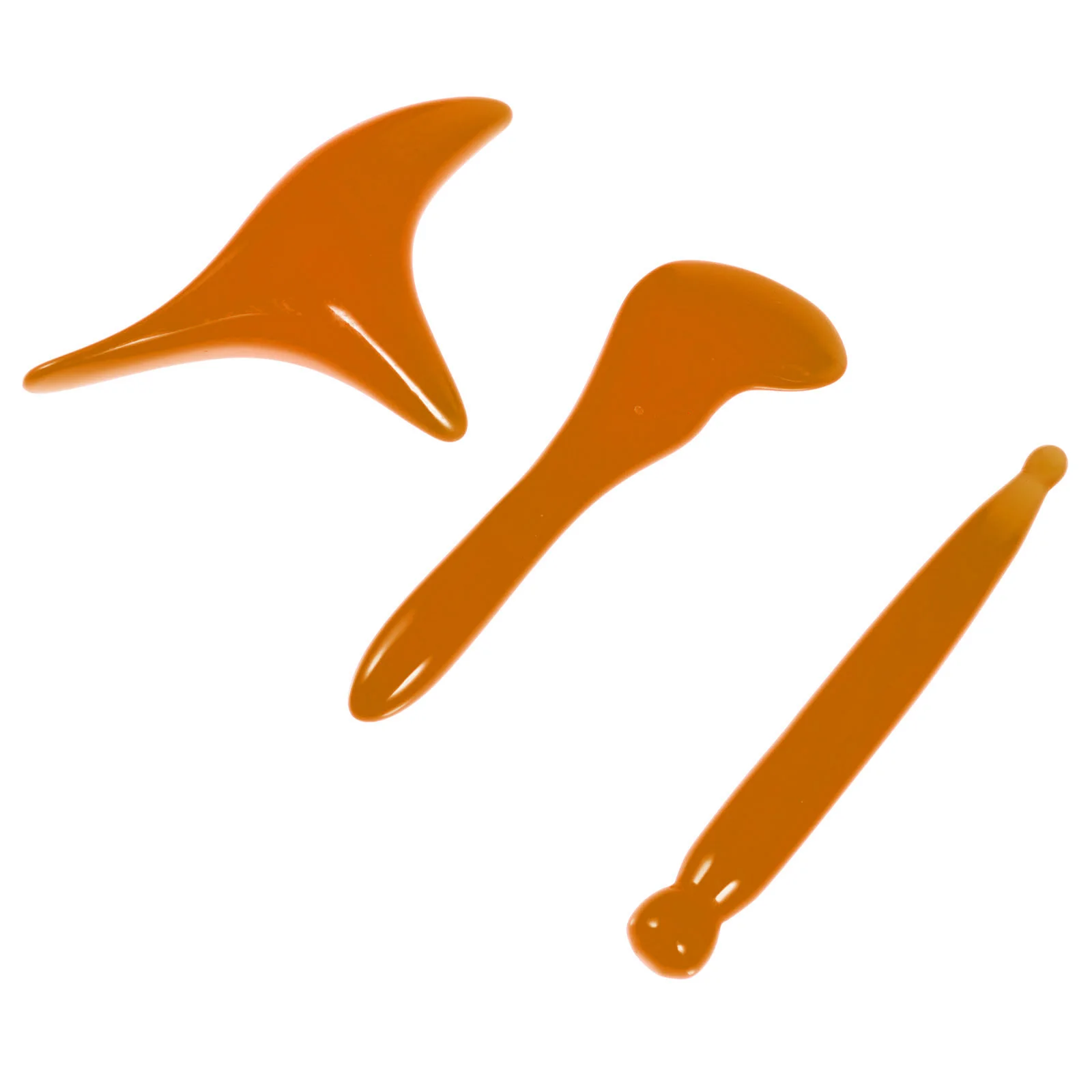 

3 шт., набор массажных палочек Гуа Ша, скребковая доска для лица для лечения адгезии мышц, усилитель кровообращения, красота, массаж лица