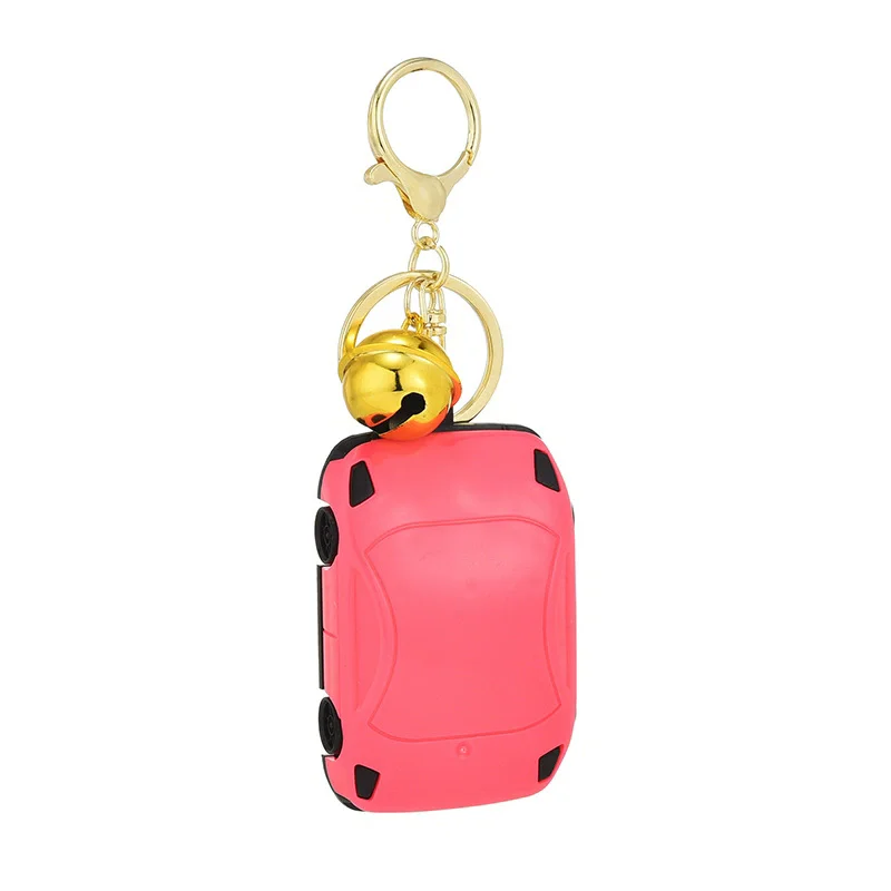 Pocket Size Calculator 8 Digit, Cartoon Cute Keychain Calculator, Car Shape, LCD Display, Mini Calculator with Key Buckle