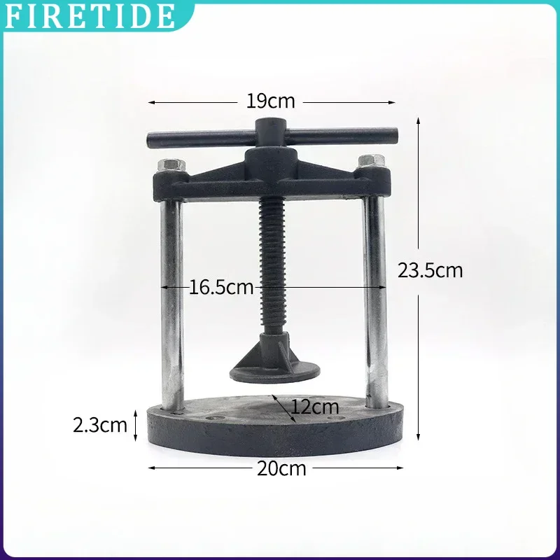 Double‑Layer Dental Lab Press Machine Forged Brass Flask Clamp Compressor Denture Processing Lab Equipment Multimeter Probe