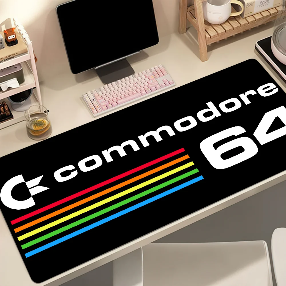 C-Commodore 64 Minimalism Mouse Pad Non-slip Thickened MousePad Student Gaming Cushion Large Writing Lockedge Office
