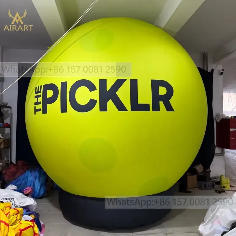 4m Tall Customized Pickleball for Sports Brand Event Decoration