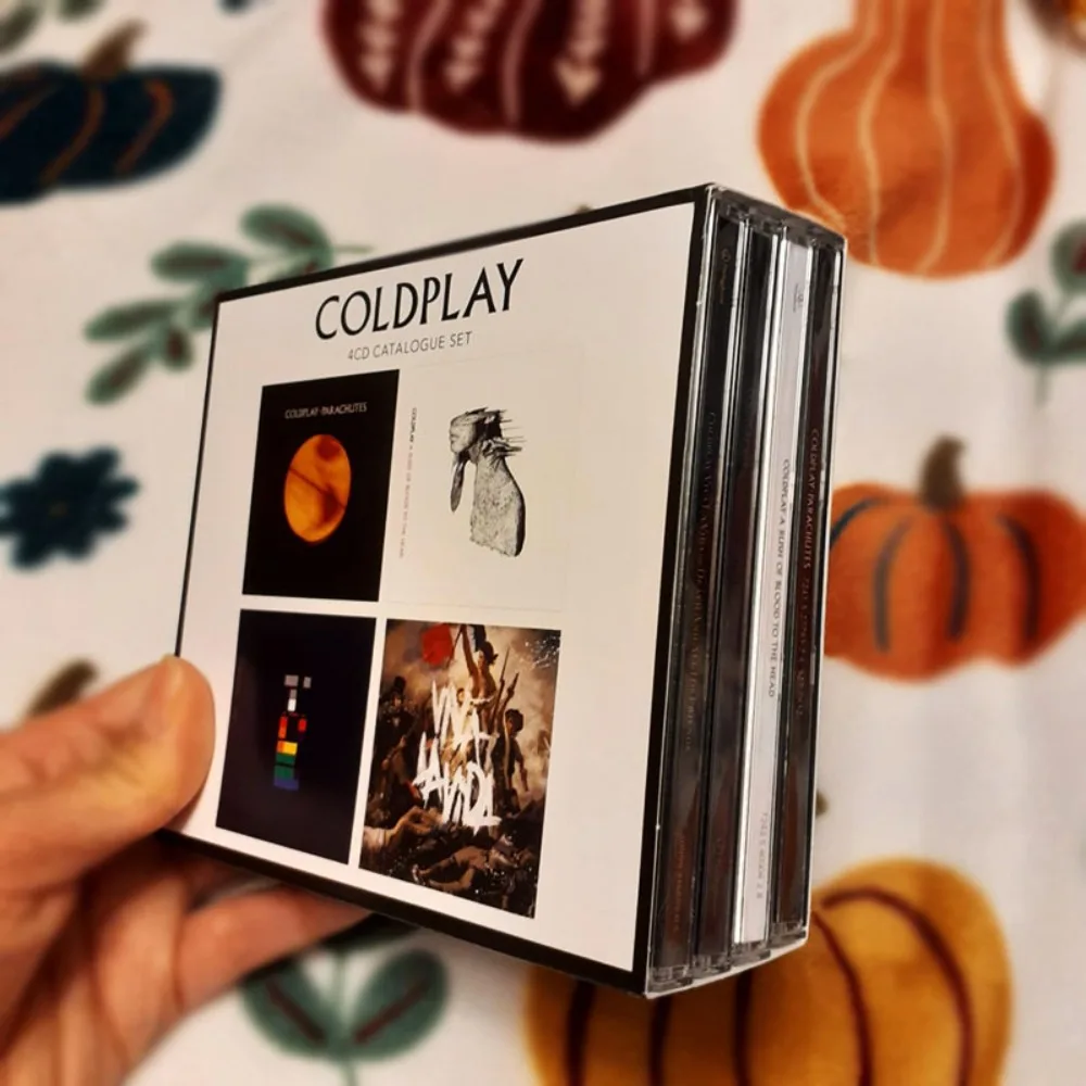 Coldplay CATALOGUE SET 4CD Álbum Rock Music Collection Records Classic Western Band Premium Soundtracks
