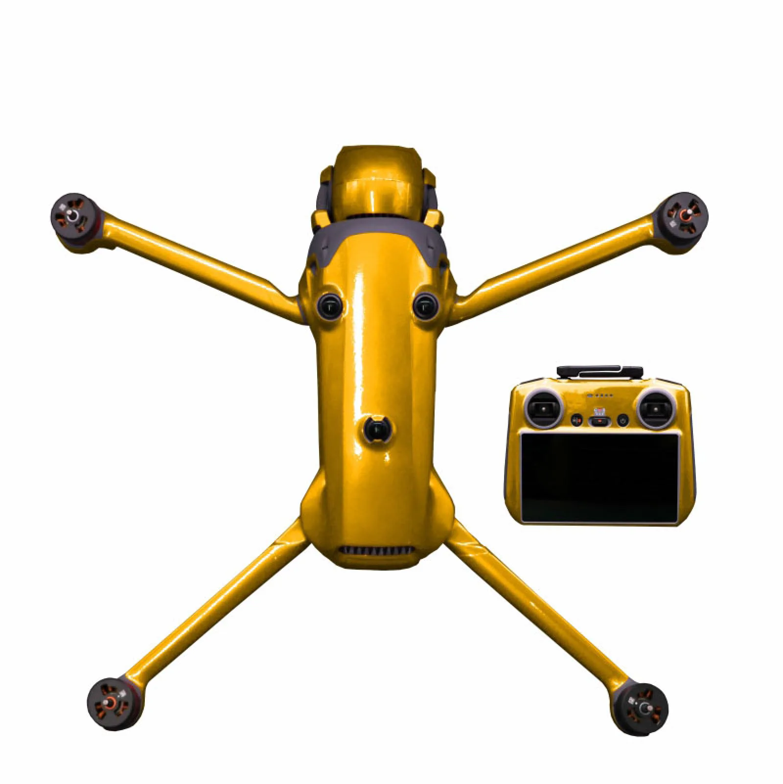 

For DJI Mavic 4 Pro & RC 2 Controller Fluorescent Sticker Kit Waterproof Anti-Scratch Protective Skin Decal Accessory