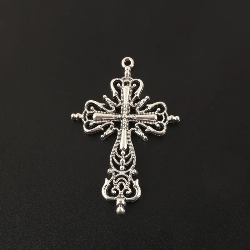 5pcs New Fashion Cross Alloy Charms Religious Christian Pendants For Making Handmade DIY Jewelry Accessories Findings