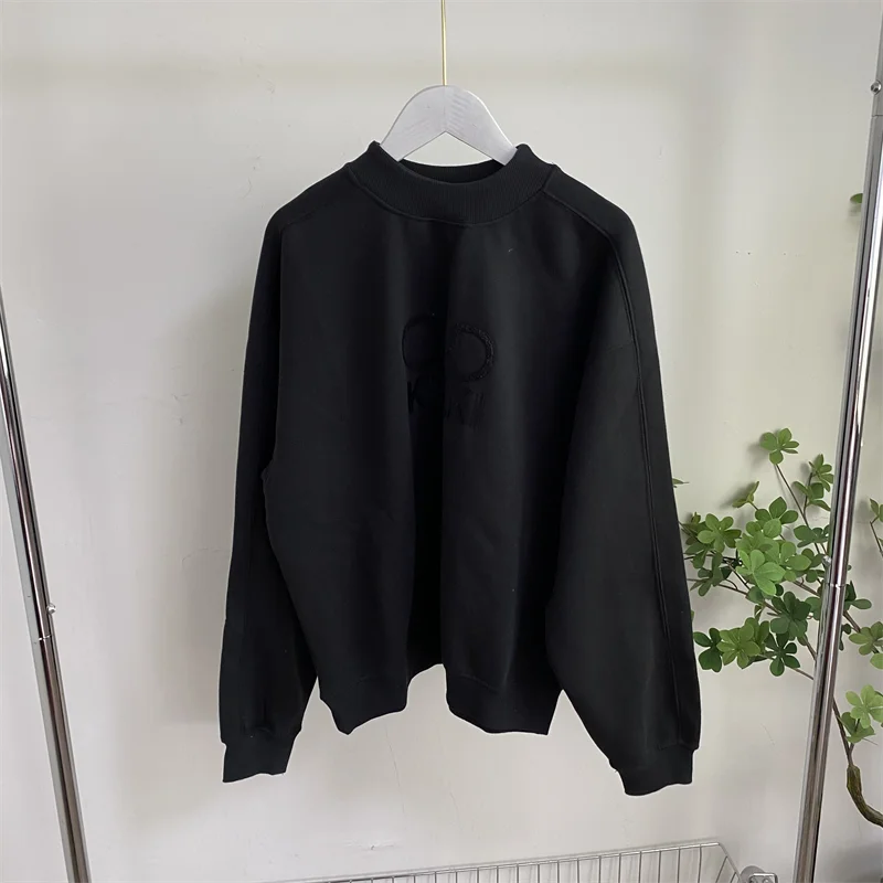 Sudadera con capucha informal con forro de Fce para mujer, jersey de gran tamaño f High Ne, sudadera, Material suave y cómodo, Faion de primavera