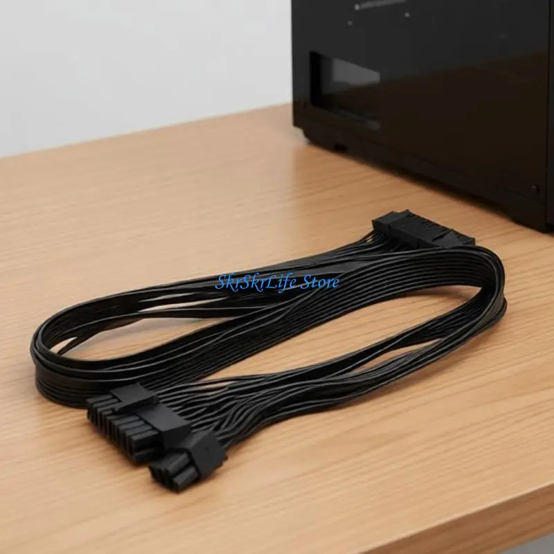 E65E 18+10Pin To 24Pin Flat Modular Power Supply Cable For 850GM/1000GM/1300GM