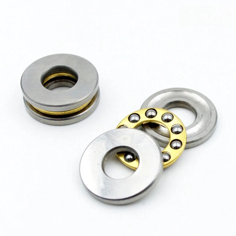 

10pcs Thrust Ball Bearing Set F3-22M | for 3D Printer Bed Leveling & Z-axis | ID3-12mm Mini Axial Bearings 80°C Heatproof