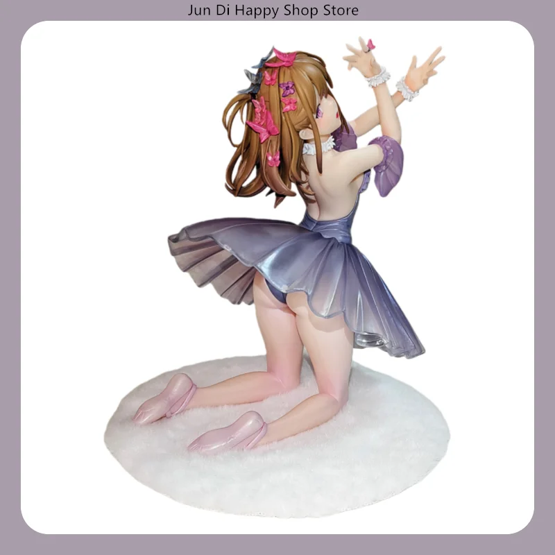 ฟิกเกอร์อนิเมะสาวน้อยเป็ดน้อยขี้เหร่ สีเทา ขนาด 18 ซม. ของสะสม ตกแต่งโต๊ะทำงาน ของเล่น ของขวัญสำหรับแฟนๆ