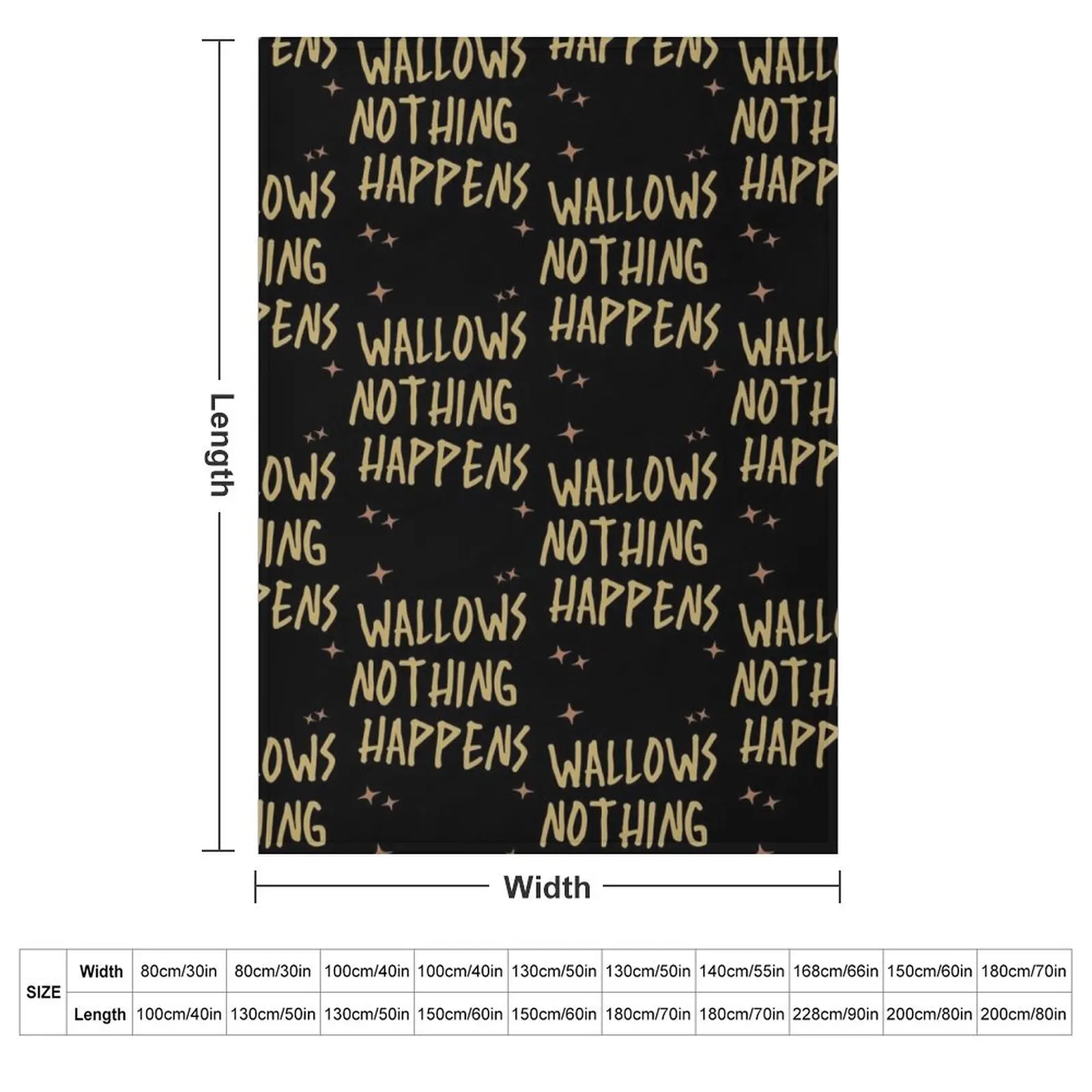 Wallows Nothing Happens Music Throw Blanket Decorative Sofa Nap Luxury St For Sofa Thin Blankets