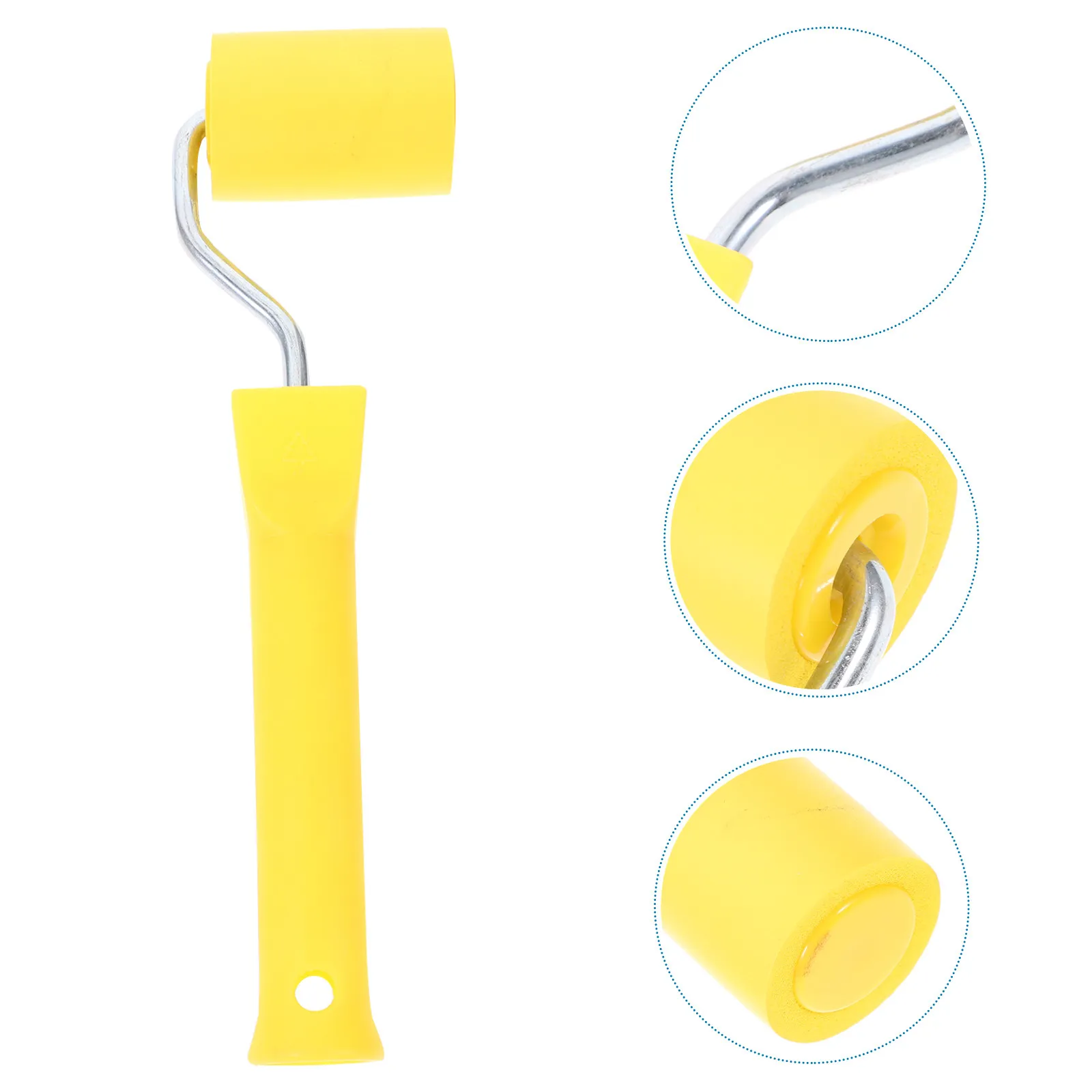 Wallpaper Construction Tools For Wallpaper Smoothing Professional Decor Seam Roller Rubber ABS Iron Vinyl Wrap