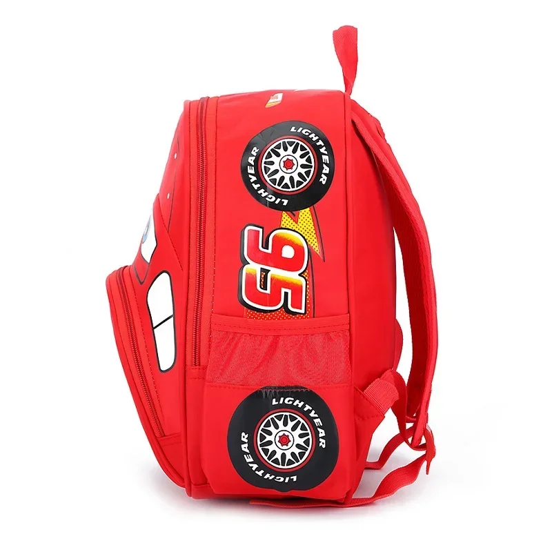 Disney Cars Cosplay Lightning McQueen 3D Mini Backpacks Children\'s Cartoon Stereo School Bag Fashion Kawaii Bags Kids Toys Gifts