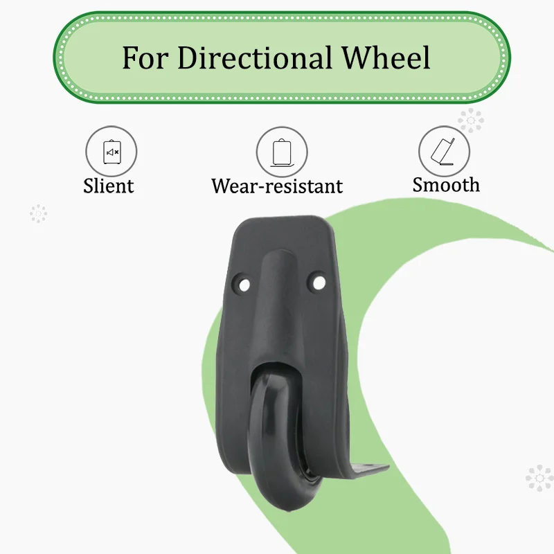 For D005 Type Non-rotating Luggage Wheels  Fixed Direction Universal Replacement Straight Wheels Suitable For Most Luggage
