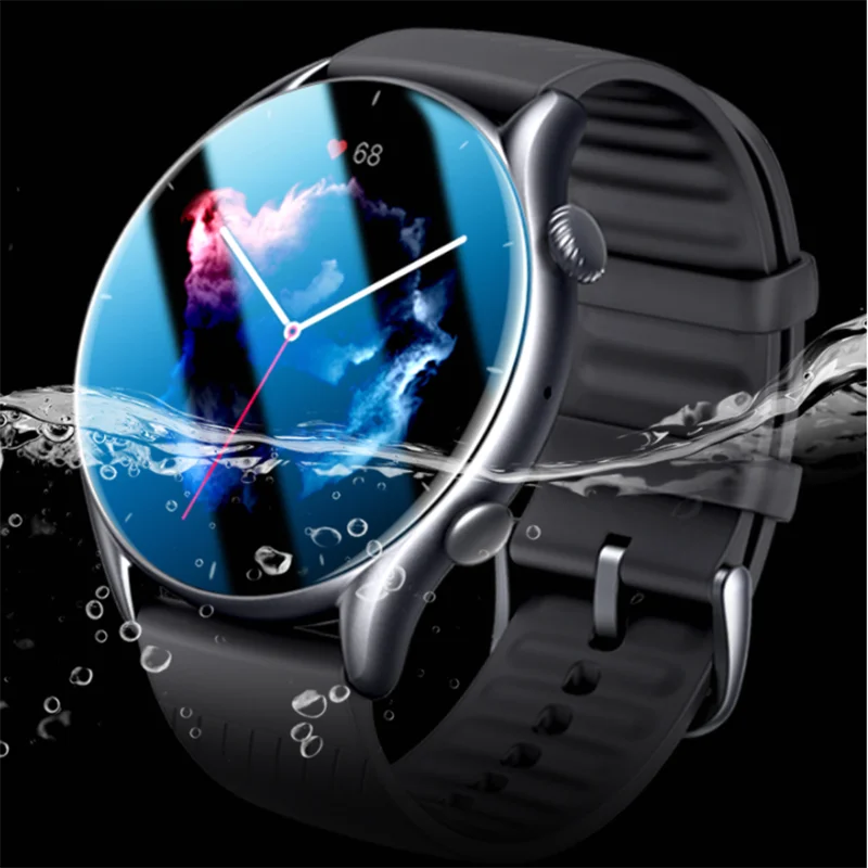 3D изогнутая защитная пленка с мягкими краями для Amazfit GTR 3/3pro/2/2e GTR3 Pro GTR2 GTR2e, аксессуары для защиты экрана часов