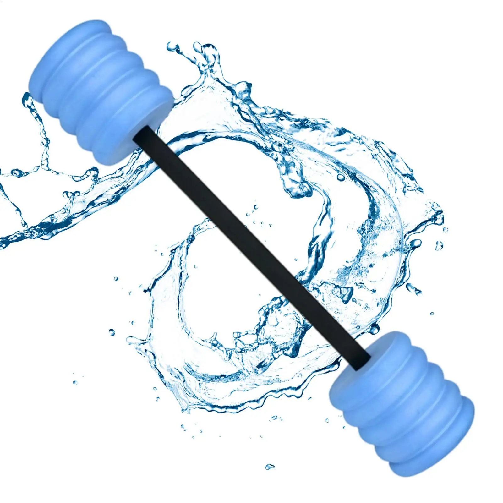 Water Dumbbells Detachable High Density EVA Foam Pool Weights For Water Aerobics For Gym Spa Aerobic Class Rehab Workout Aqua