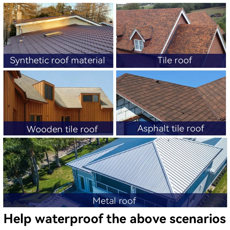 شريط مقاوم للماء للسقف الأزرق بطول 10 أمتار، طبقة مقاومة للماء، سطح معدني، سطح حديد مقاوم للماء، مانع للصدأ ومقاوم للتسرب