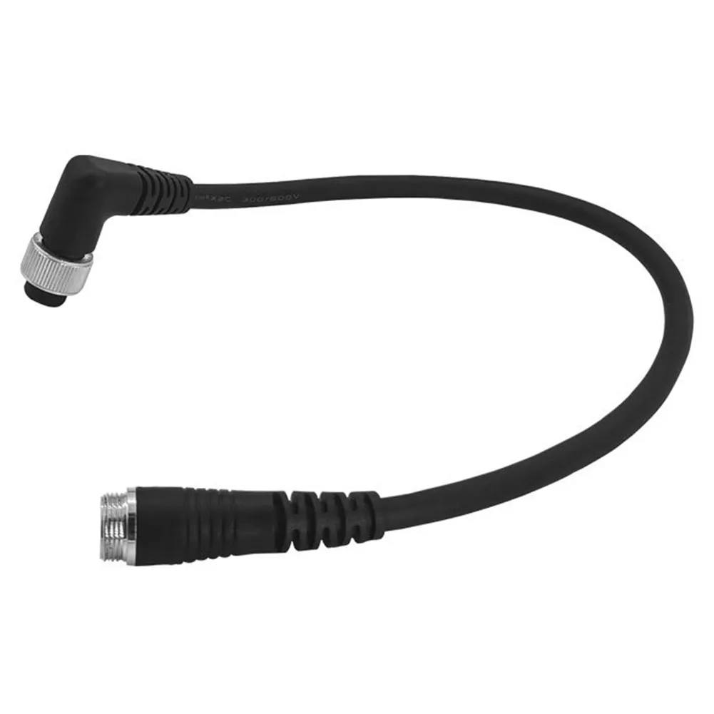 Flexible Fishing Reel Cable Flexible Power Adapter Black Power Cord Adapter Black Color 1 Meter Length 7.5mm Diameter