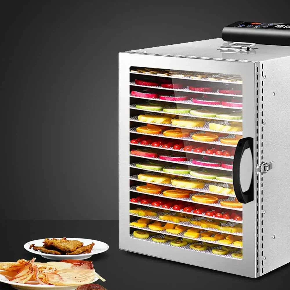 Z 16 capas Frutas Deshidratadas Secador De Alimentos Deshidratador De Vegatable De Acero Inoxidable Deshidratador De Alimentos Comercial