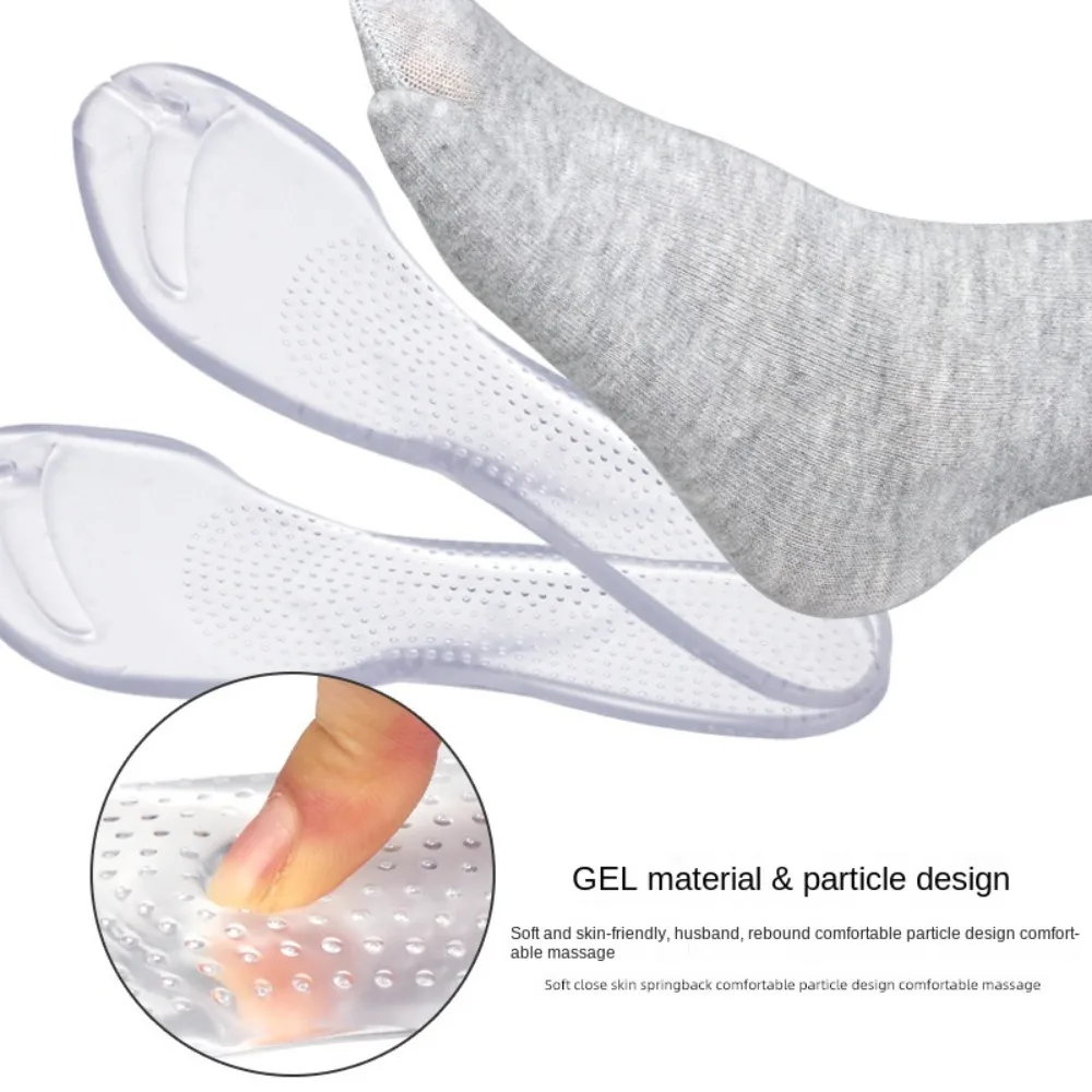 1 Paar Zachte Flip Flop Gel Kussens Pad Toe Beschermers Voor String Sandaal Inzetstukken Beschermers Inlegzolen Schoenen Grip Pads Metatarsal Pad