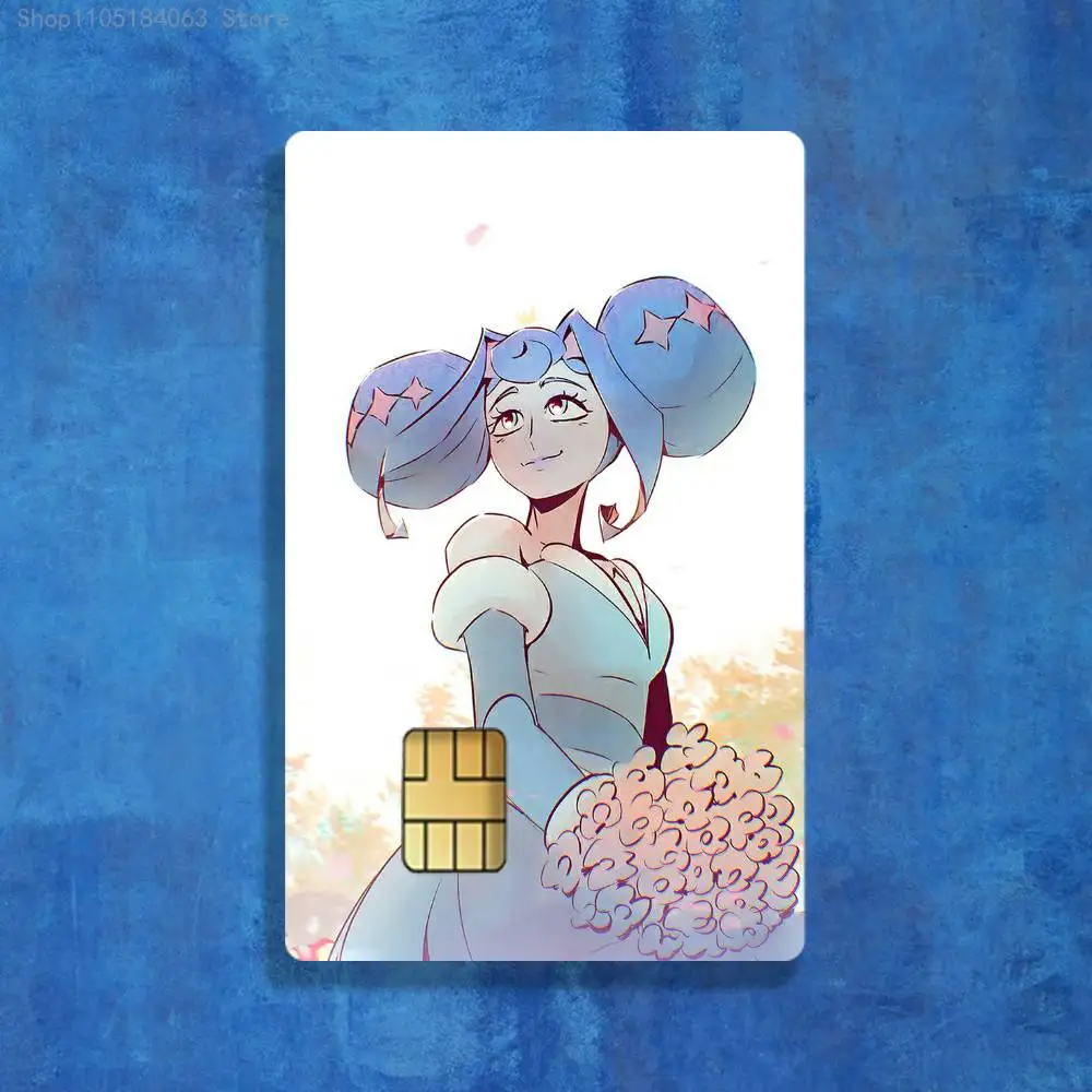 K-Nights of G-GuinevereS ملصقات الائتمان فيزا الخصم البنك بطاقة الشحن حافلة مترو ملصق مضاد للمياه ملصق الديكور