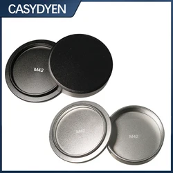 Camera Protective Lens Cap Set Camera Body Cap Lens Rear Cap For Leica L39 L42 M39 M42