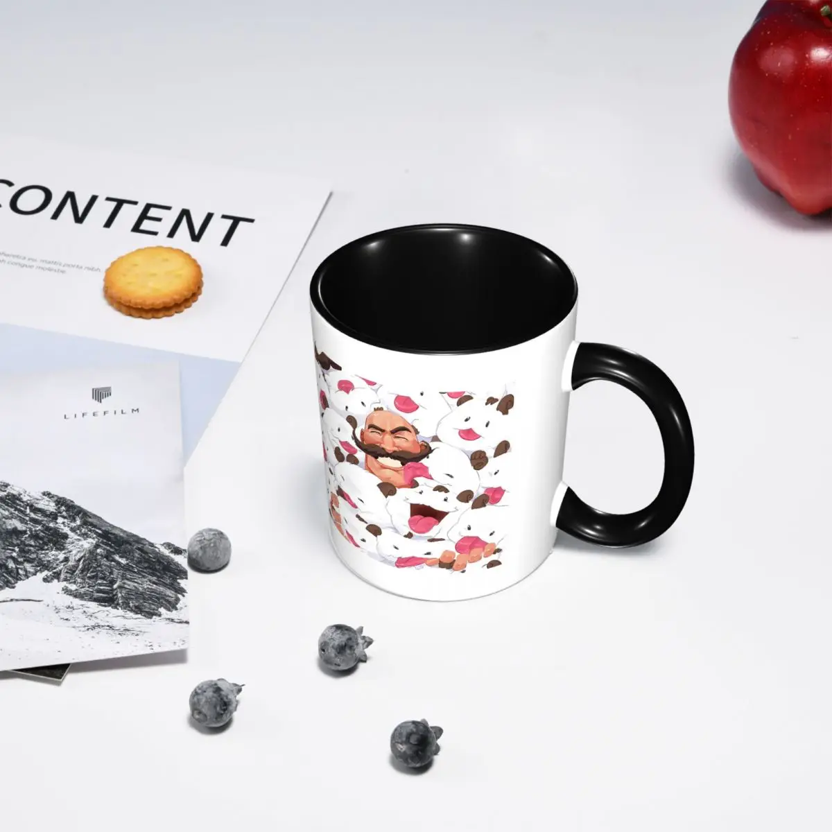 Poros League Battle Game Legends Mug Funny Ceramic Coffee Cups Tea Mugs Milk Cup Drinkware Gift for Friends