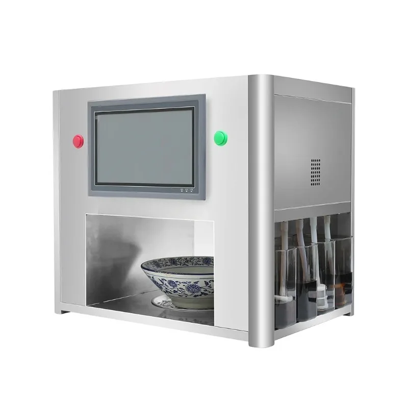 

10.2 inch catering ingredients machine, cold dish seasoning machine, noodle shop feeding machine