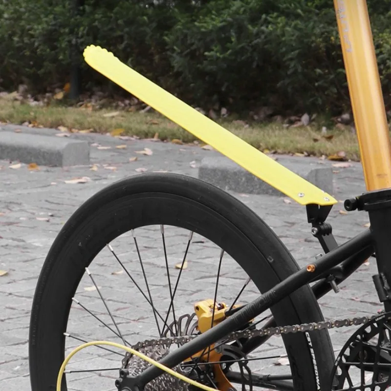 Waterproof Bicycle Fenders Foldable Telescopic Bicycle Mudguard Easy Clean Elegant Mudguard Space Saving Practical Bicycle Parts