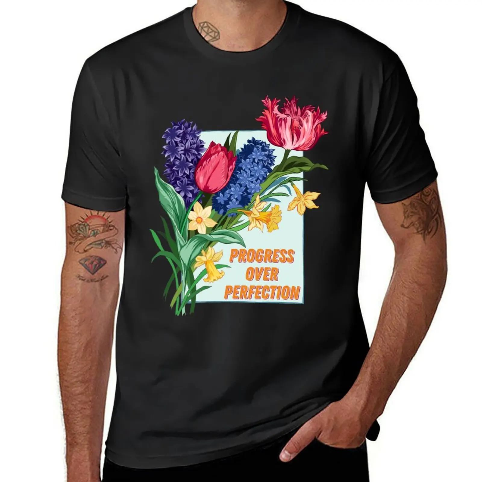 

Progress Over Perfection T-Shirt customs cute tops new edition graphics mens graphic t-shirts pack