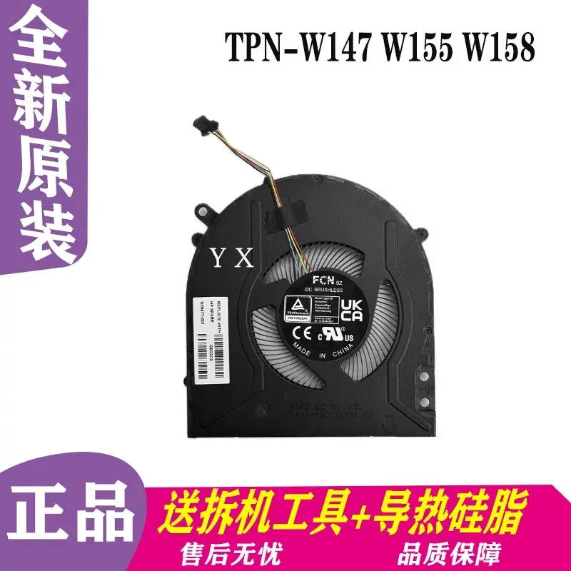 Cooling Fan for HP HP ENVY X360 14-ES ER DY EK TPN-W155 W158 W147