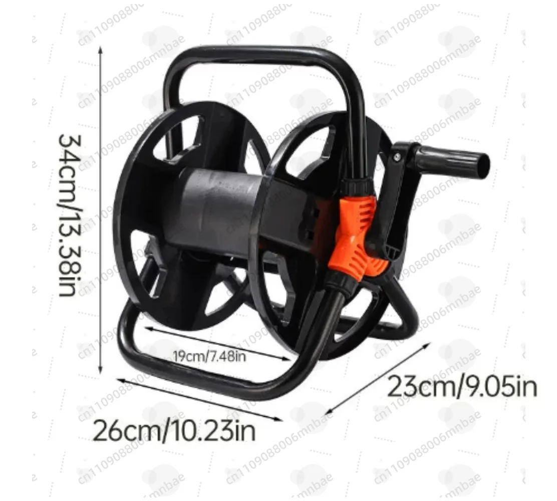 

DIY Hose Reel Portable Water Pipe Storage Rack Single Arm Pipe Coiler Garden Supplies