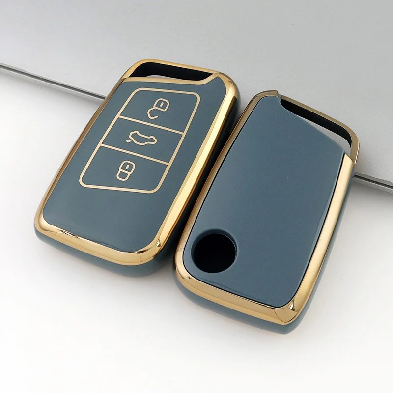 5 Buttons Key Shell Fob Holder for Volkswagen VW CC Magotan Variant B8 Lavida Bora TPU Car Key Case Cover Auto Accessories view 3