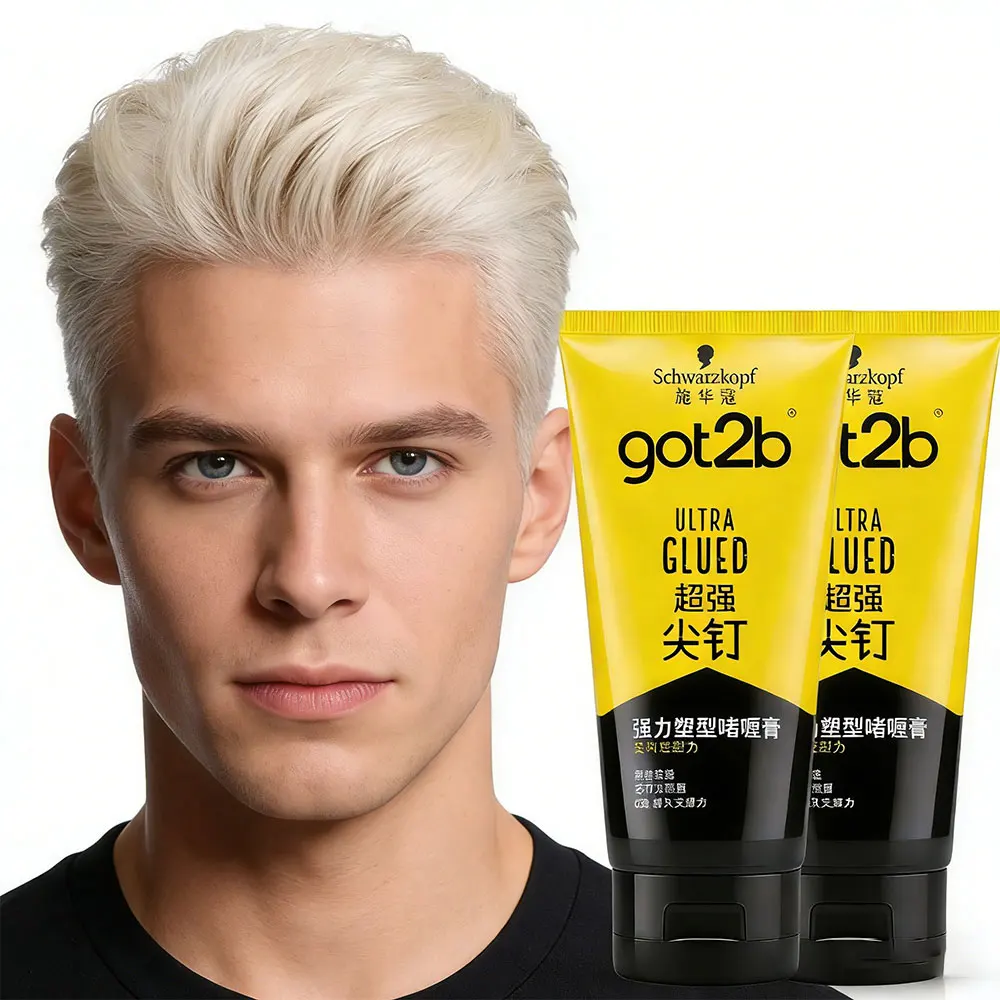 Got2b Glued Spiking Glue 150g big bottle Hair Gel for Strong Hold lace gel Invisible Wig Adhesive Control Gel for Styling