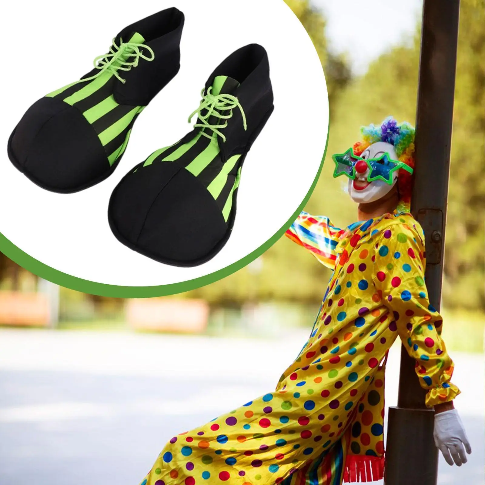 

Костюм на Хэллоуин, обувь клоуна, аксессуары для костюмов для подарков, ролевые игры