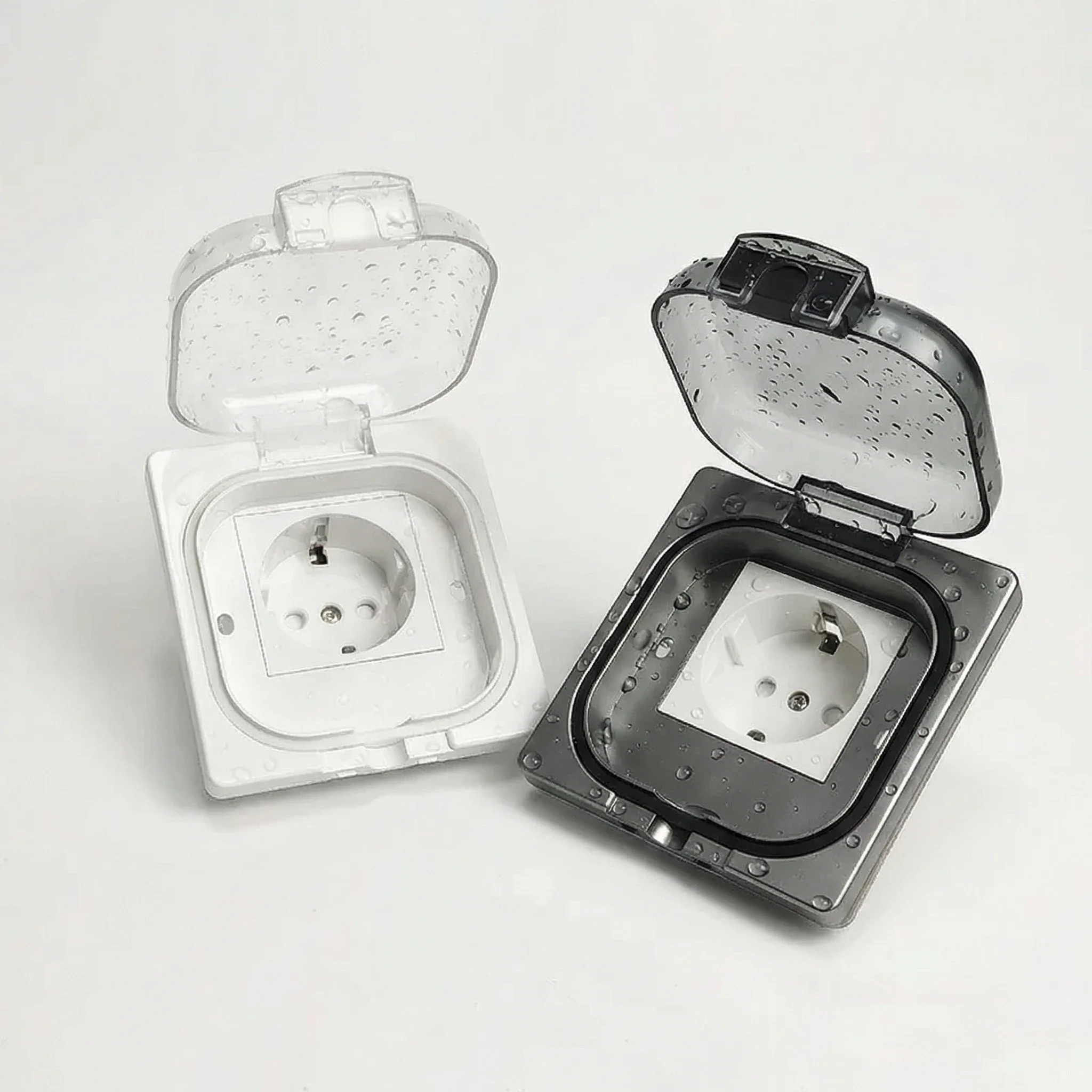 ip65防水屋外ソケット-16a高出力壁プレート、250v米国-タイスタイル10aコンセント、浴室用・耐候性電気製品