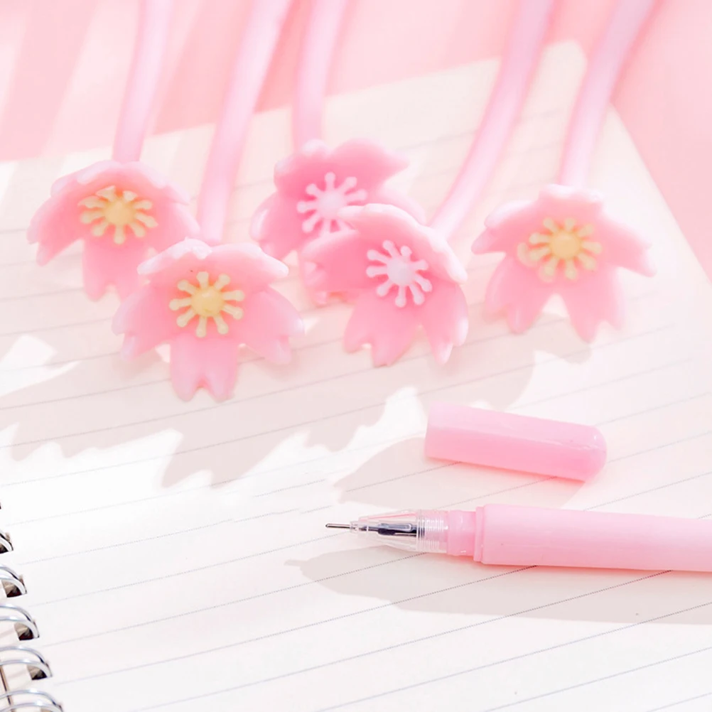 

12 Pcs Gel Pen Romantic Creative Gel Silicone Smooth Writing Student Office Creative Tools