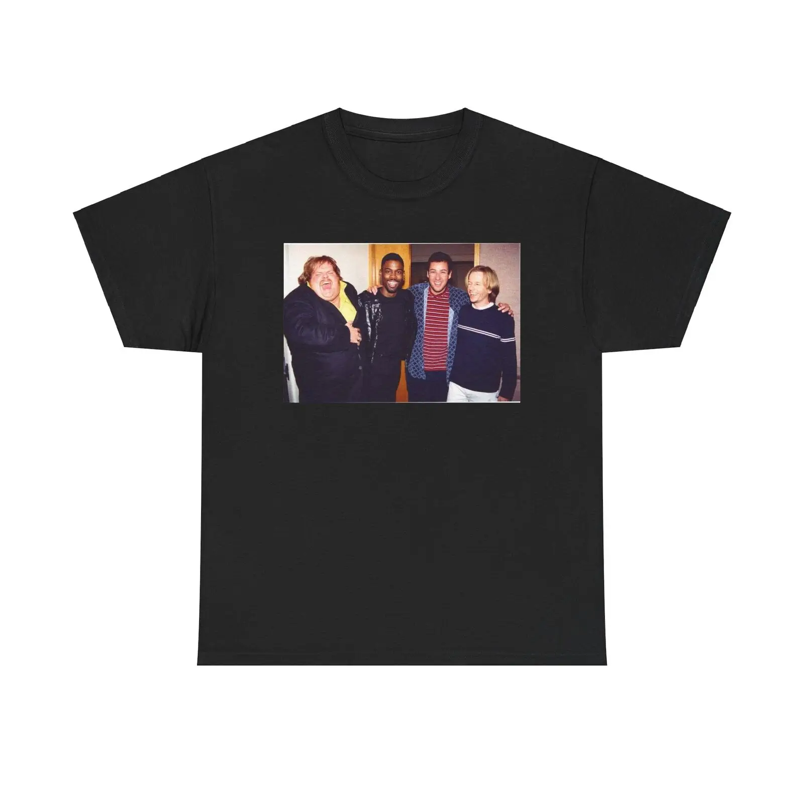 

Chris Farley T shirt Sandler spade rock SNL comedy Gillis Heavy Cotton
