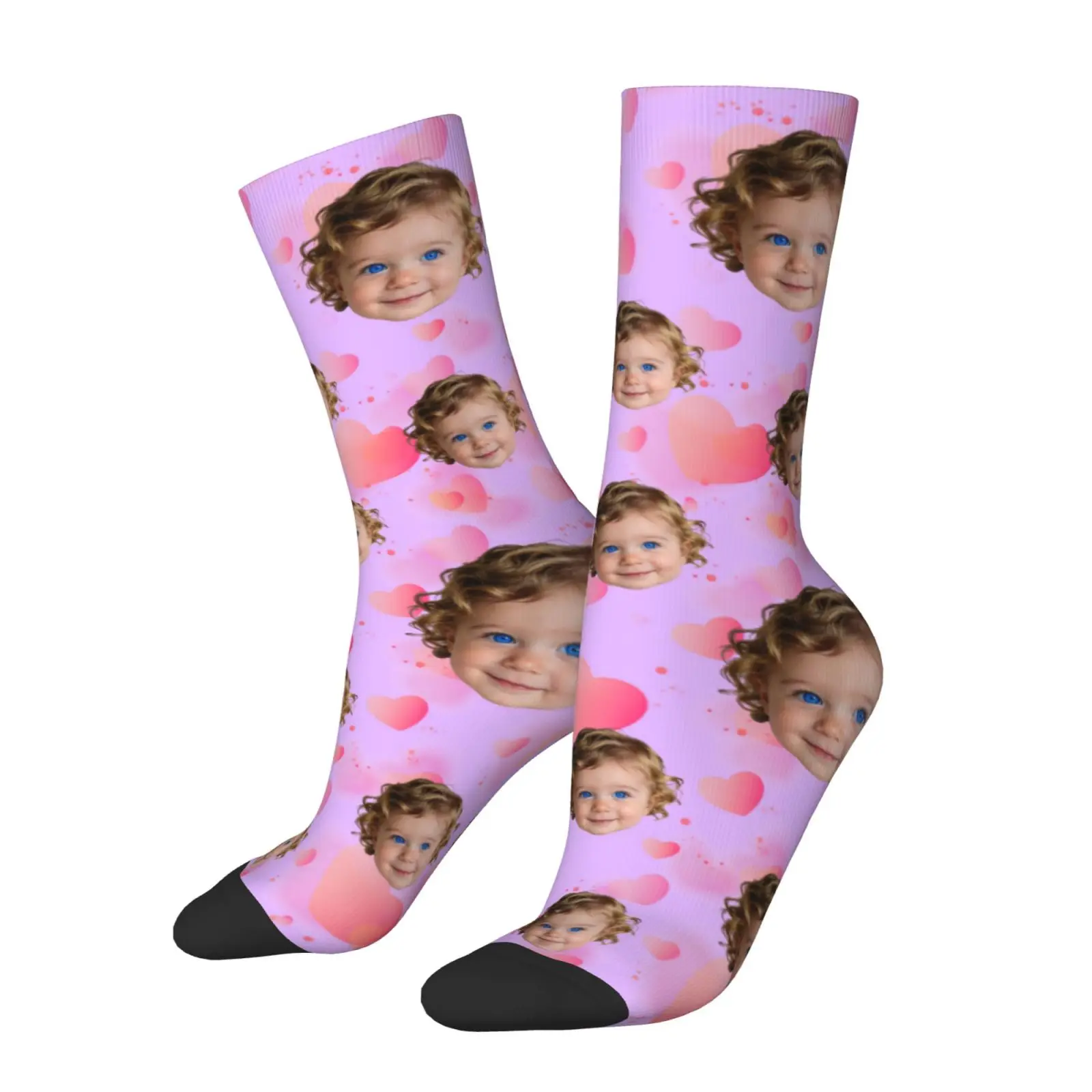 Custom avatar socks for men and women custom photo socks personalized picture socks photo socks personalized gifts view 5