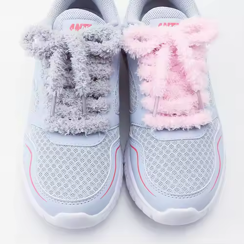 1Pair fashions 1cm wide round plush shoelace Sneakers flat shoes Casual shoelaces 80/100/120/140/160cm Shoelaces for shoes - Image 4