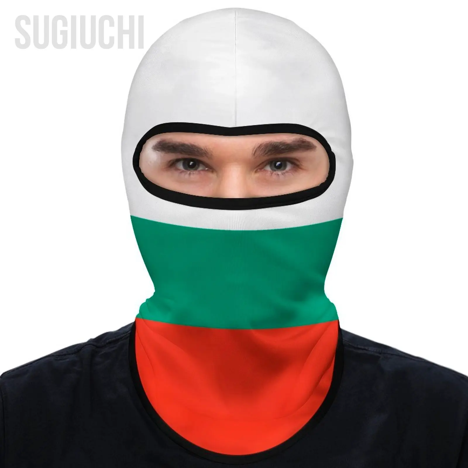 

Маска-шапка для мотоциклистов с флагом Болгарии, защита от солнца, ветрозащитная, для велосипедистов