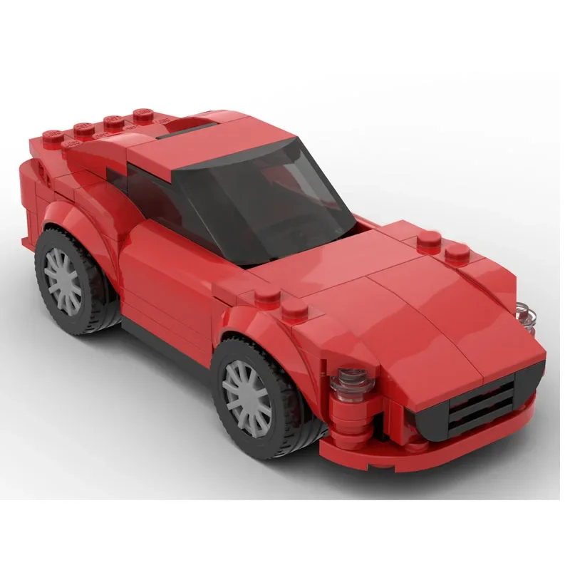 MOC-28097 series racing and sports car toy car model assembly 124PCS adult  child puzzle education birthday Christmas toy gift