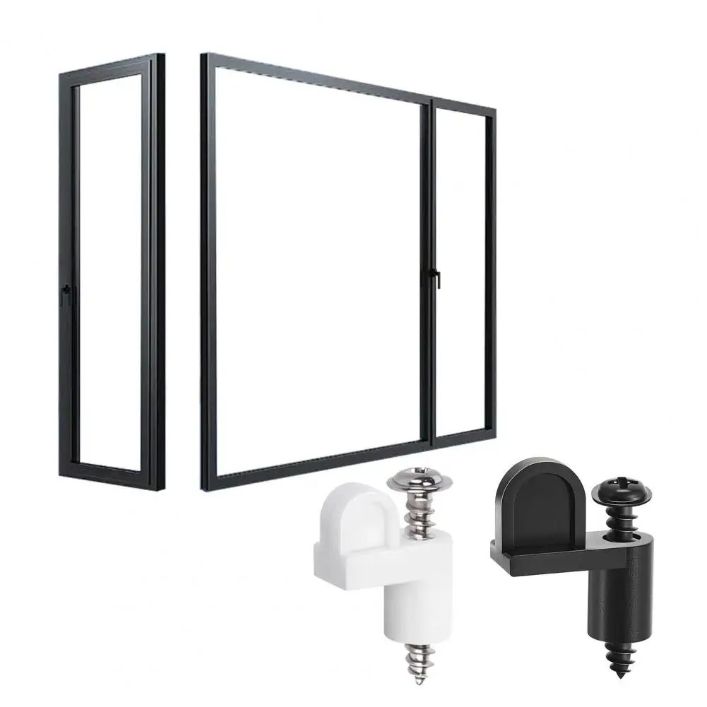 Bildschirm-Clip mit Schrauben, 12/24/48 Stück, Fenster-Clips mit Schrauben, Sturm-Fenster-Befestigungselemente, Winter-Bildschirm-Panel-Halter für die Tür
