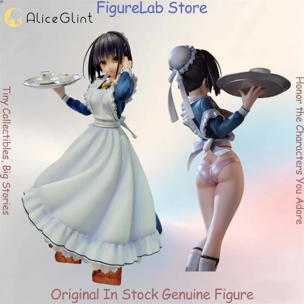 Official Genuine In Stock Alice Glint Shiki Natsume Figure Anime Cafe Stella and The Reaper's Butterflies Model Boxed Toy