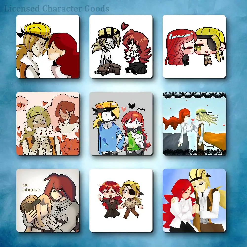Karl x Rachel Portable Fridge Magnet 55mm Travel Souvenir Collectibles Kitchen Organizer IP merchandise