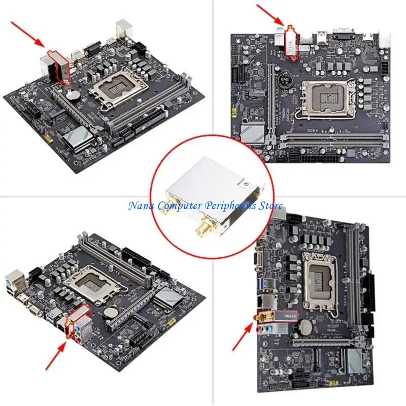 F68C M.2 محول WiFi الذي يوفر اتصال الإنترنت الترفيه المنزلي وحدة WIFI عن Z790 B760 B660 H610