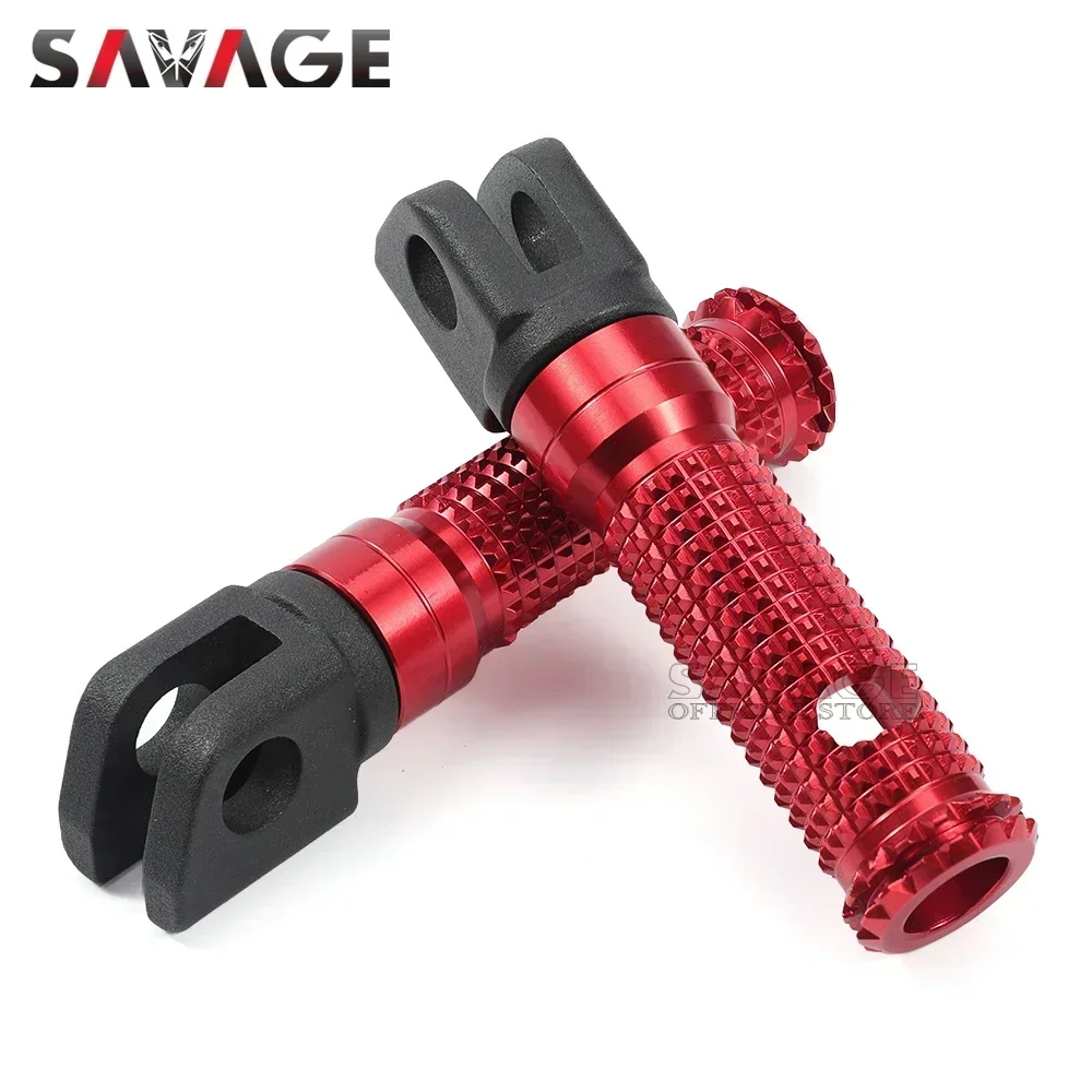 Front Footrest Foot Pegs Pedal For KAWASAKI Z900 Z650 Z400 Z300 VERSYS 650 1000 X300 NINJA 250 300 ZX14R ZRX1200 Rider Footpegs