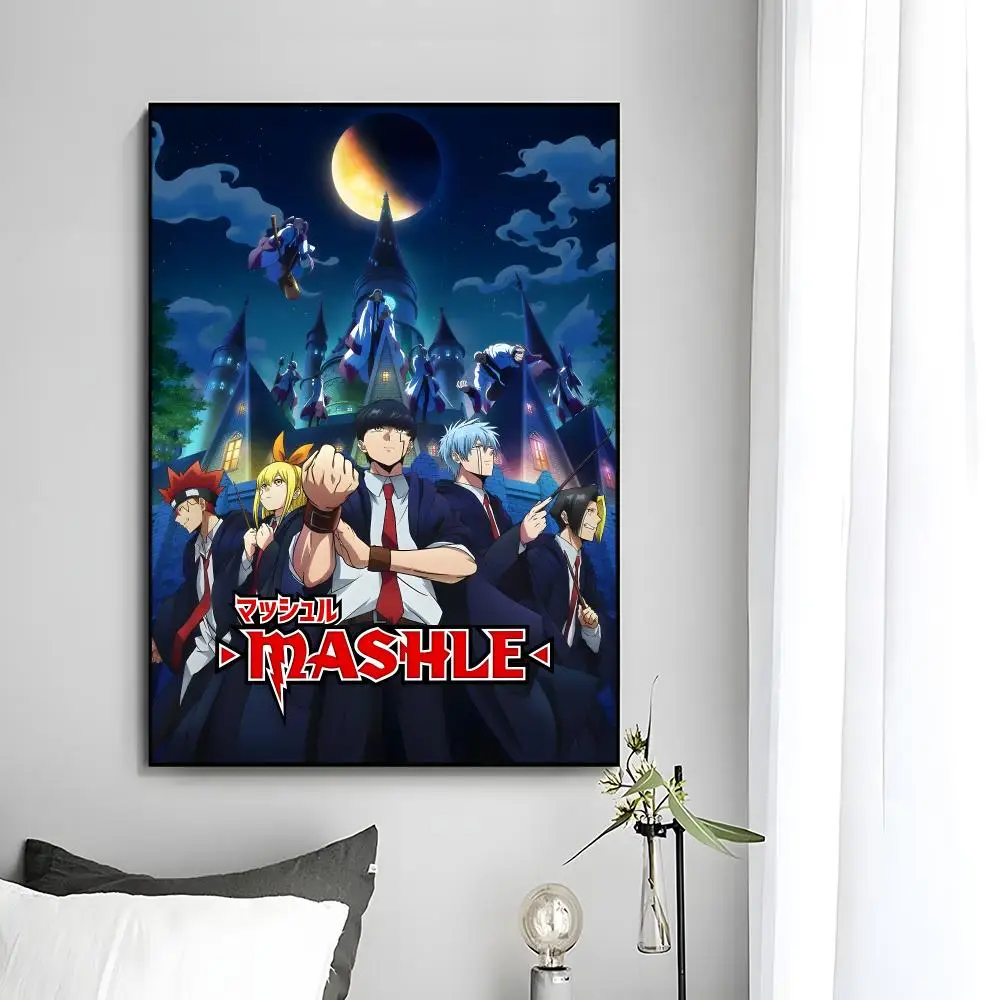hilarious anime M-Mashle Magic and Muscles Poster Wall Art Print Decorative Mural Home Decor Gift Unframed view 6