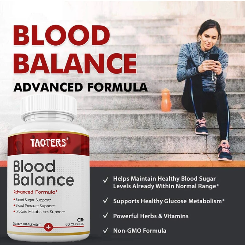 Proprietary Formula Containing A Powerful Mixture of Herbs and Vitamins To Support Balanced Blood Glucose Metabolism