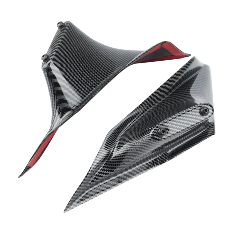 Motorrad Verkleidung Teile Aerodynamische Flügel Kit Feste Winglet Verkleidung Flügel Für Honda CBR650R CBR650R 2019-2021