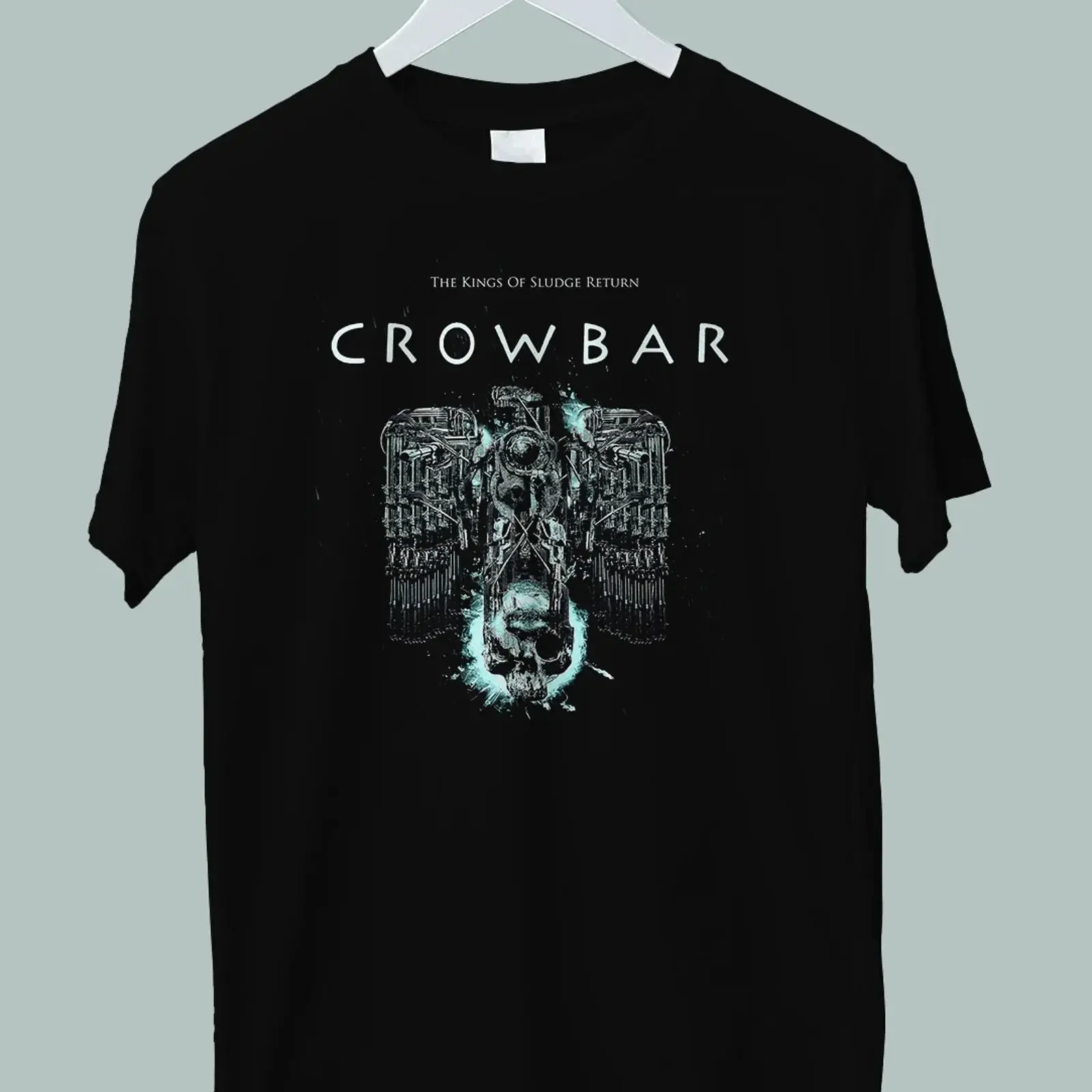Crowbar The King Of Sludge Return T Shirt S M L XL 2XL 3XL vintage Washed Stretched Slightly homme Top For Everyday Wear